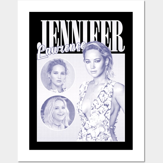 Jennifer Lawrence Wall Art by Fewclipclop